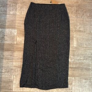 Hyfve black and white tweed pencil Skirt. NWOT- Boutique item. Come in S, M, L